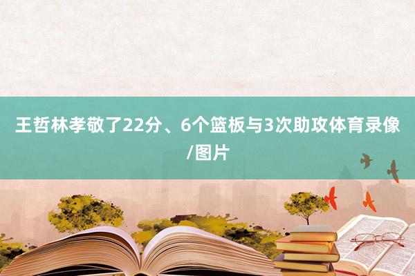 王哲林孝敬了22分、6个篮板与3次助攻体育录像/图片